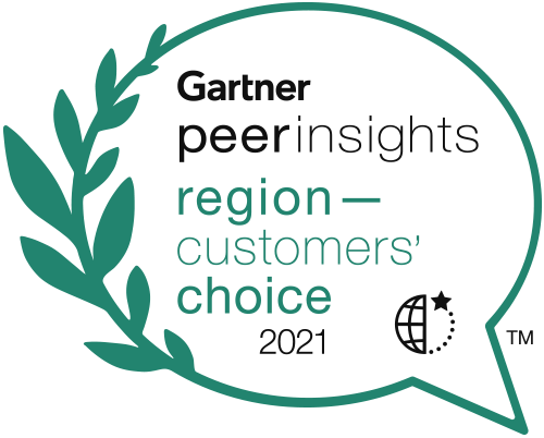 Gartner Peer Insights - 2021 customer choice